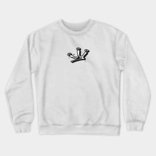 Crown Graffiti Crewneck Sweatshirt